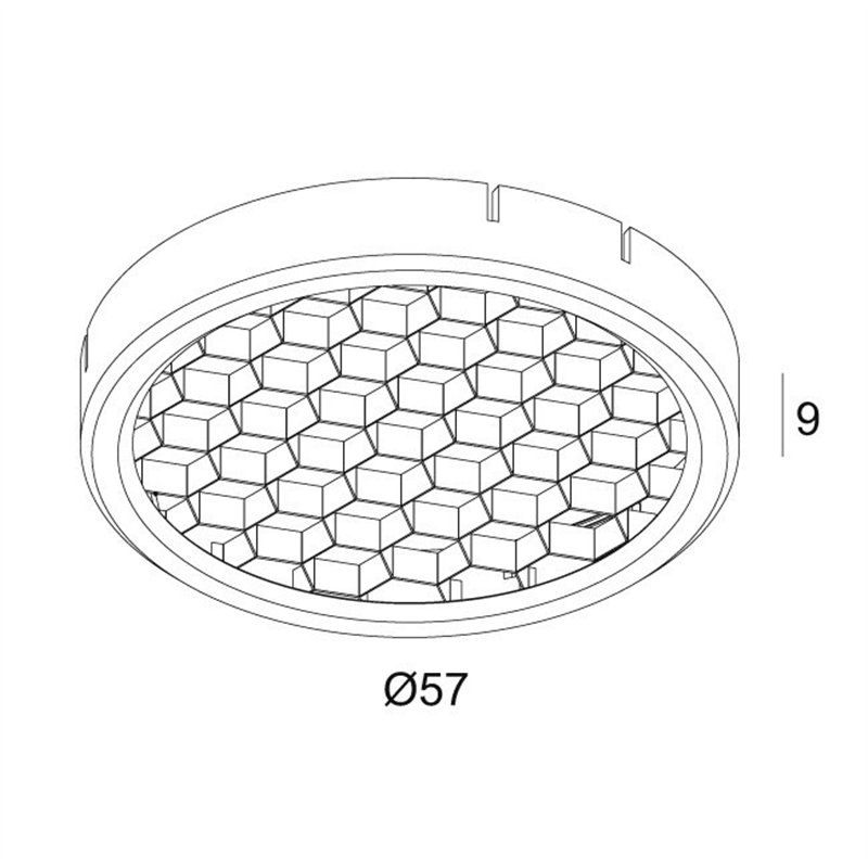 Delta Light ENTERO M HONEYCOMB SINGLE USE