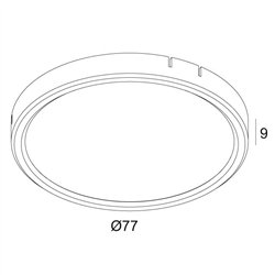 Delta Light ENTERO L GLASS SBL