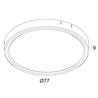 Delta Light ENTERO L GLASS SBL