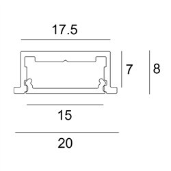 Delta Light Shl 20 St - Profile 3Mno