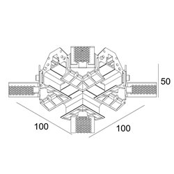 Delta Light Spm20 - Corner Set - X