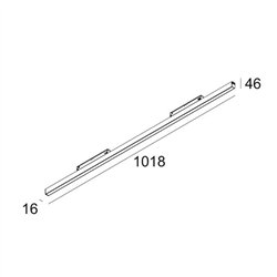 Delta Light M - Led Line He Tw 1 X 12,5W 965