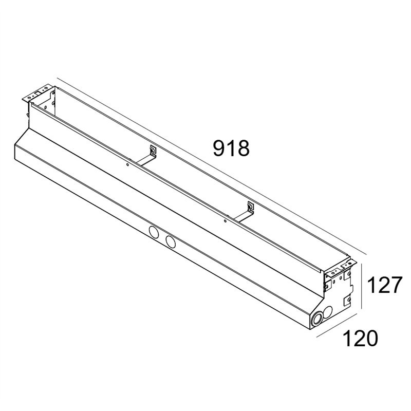 Delta Light Logic Linear 880 Box Base