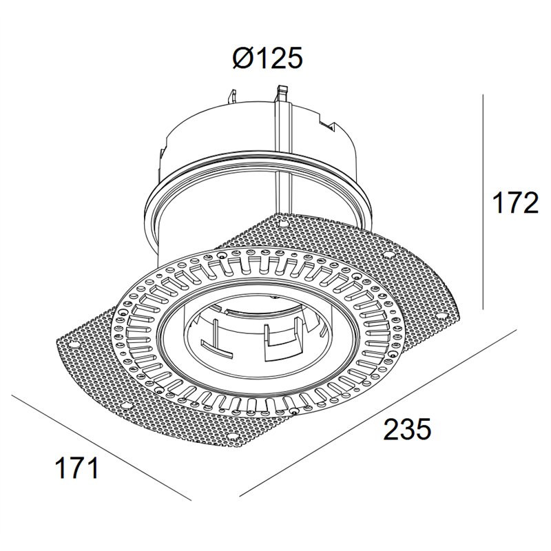 Delta Light Mounting Kit Top Air 104