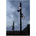 Delta Light Pole 80 6M - 4 Anchored