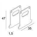 Delta Light DTC-TR - END CAP SET B