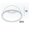 Delta Light Spy Reflector 30°