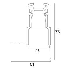 Delta Light FTL35 F HE TRW+ - PROFILE SBL