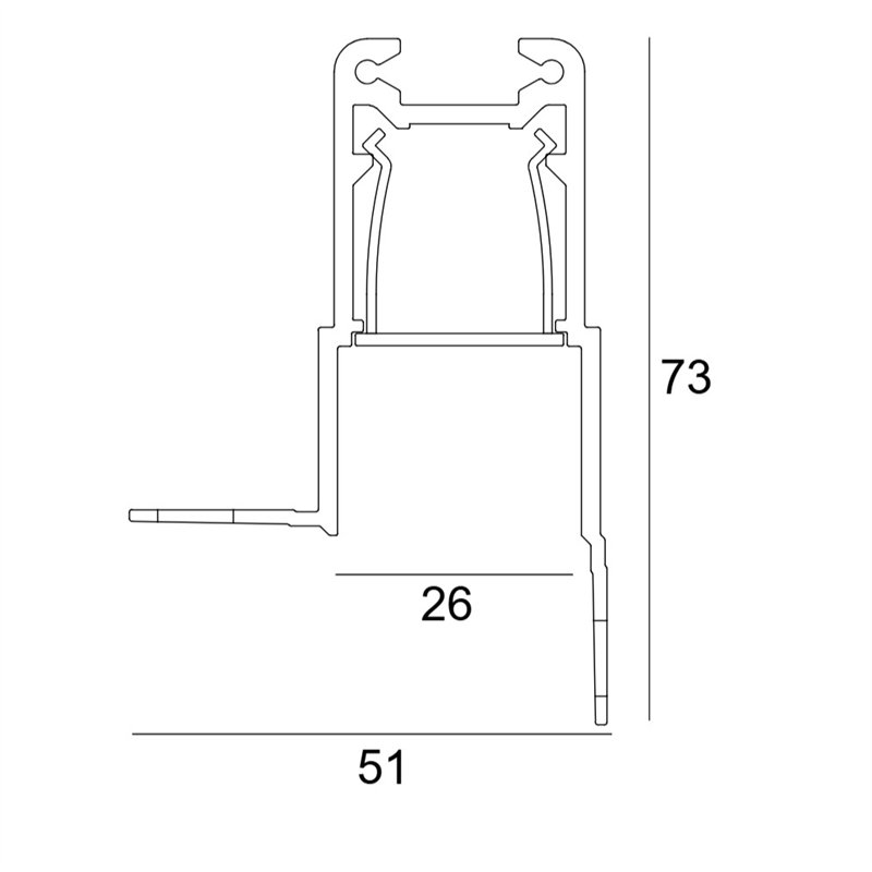 Delta Light FTL35 F HE TRW+ - PROFILE SBL