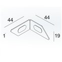Delta Light FTL35 TR - CORNER 90°