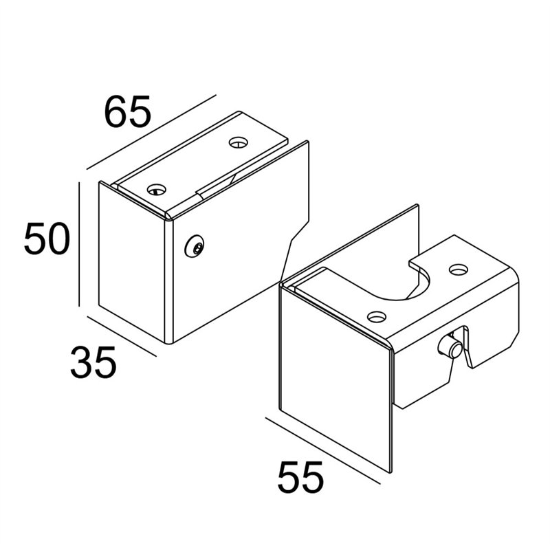 Delta Light OTL - DIRECT FIXATION SET