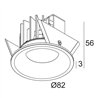 Delta Light REO S2 Recessed spot