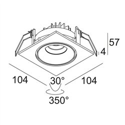 Delta Light REO S OK S1 Recessed spot