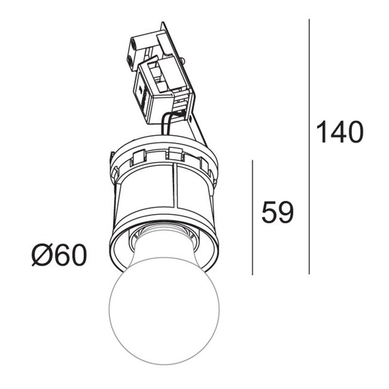 Delta Light TWENTY-7 TRIMLESS Inbouwspot