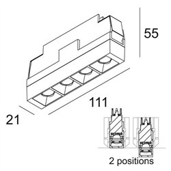 Delta Light DOT.COM M4 TRIMLESS Recessed spot