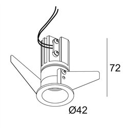 Delta Light MICROSPY IN Recessed spot