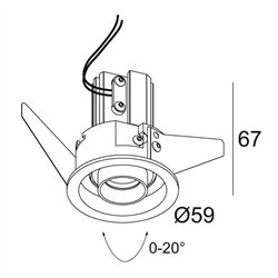 Delta Light MICROSPY IN OK Recessed spot