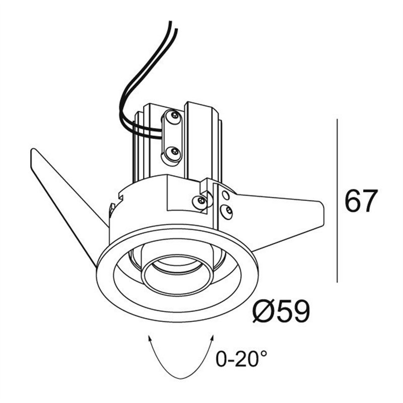 Delta Light MICROSPY IN OK Inbouwspot