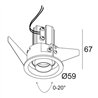 Delta Light MICROSPY IN OK Recessed spot