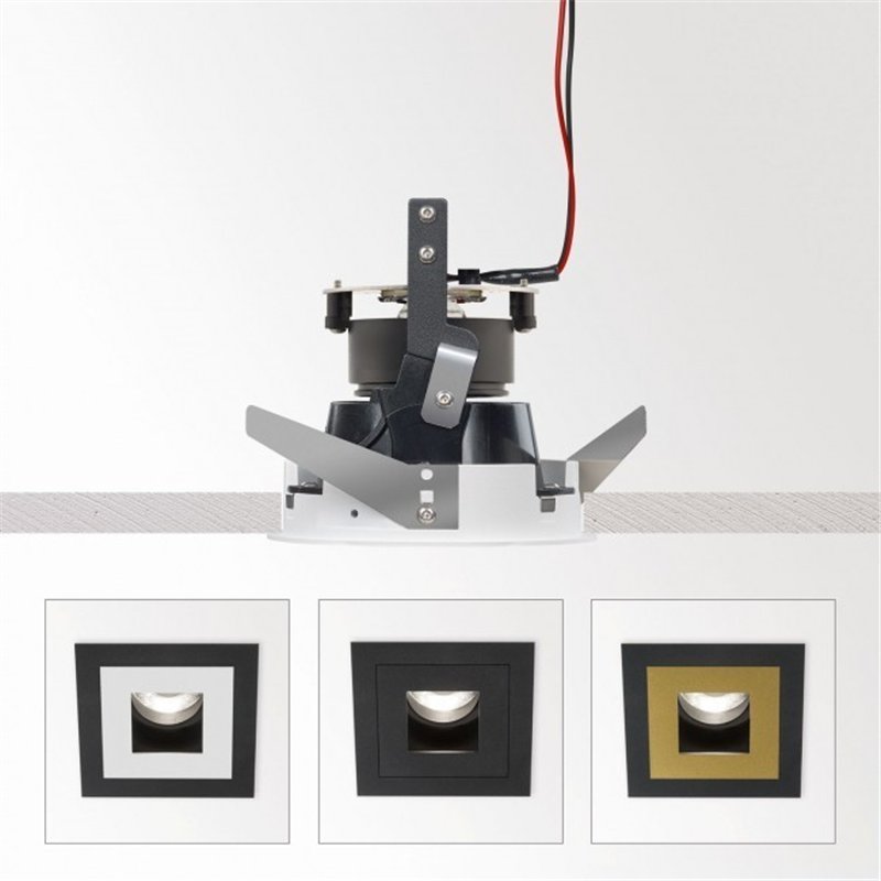 Delta Light iMAX II SQUARE ADJUSTABLE CL6 Inbouwspot