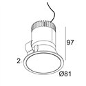 Delta Light PARTOU IP Inbouwspot