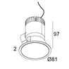 Delta Light PARTOU IP Recessed spot