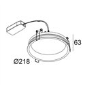 Delta Light DIRO SBL L Inbouwspot