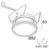 Delta Light HALOSCAN ST HP SOFT Recessed spot