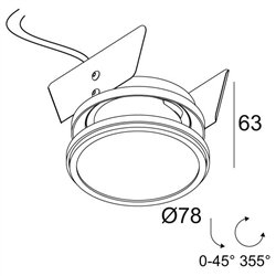 Delta Light HALOSCAN ST MP Recessed spot