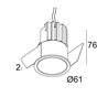 Delta Light MINI DEEP RINGO II X Recessed spot