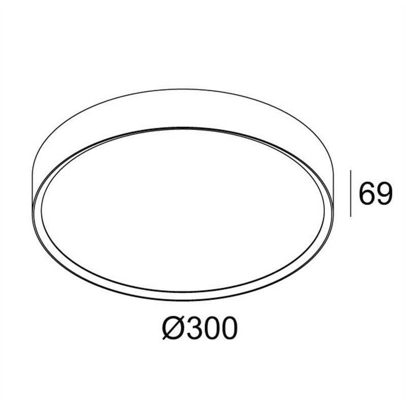 Delta Light MULTINOVA 30 SOFT DIM5 Inbouwlamp / Plafondlamp / Hanglamp