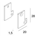 Delta Light TGL-TRW - END CAP SET