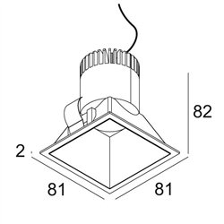 Delta Light PARTOU S IP Recessed spot