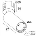Delta Light SPY 39 TRIMLESS IN Inbouwspot