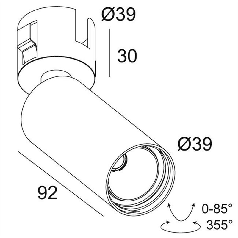 Delta Light SPY 39 TRIMLESS IN Inbouwspot
