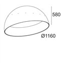 Delta Light SUPERDOME 9528 RECESSED DIM1 Inbouwspot