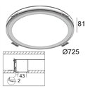 Delta Light SUPER-OH! 70 SBL TRIMLESS DIM1 Inbouwspot