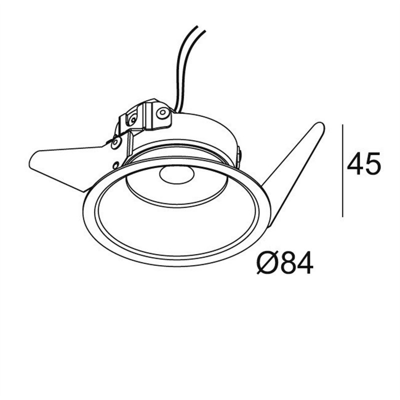 Delta Light PARTOU FLAT S1 Inbouwspot