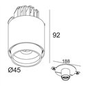 Delta Light PUT LED CENTER Inbouwspot