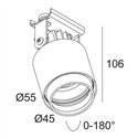 Delta Light PUT LED MAGNETIC Inbouwspot