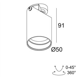 Delta Light PUT S6 MAGNETIC Built in spot