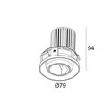 Delta Light ENTERO RD-S TRIMLESS WALLWASH Inbouwspot