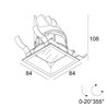 Delta Light ENTERO SQ-S IP Built in spot