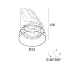 Delta Light ENTERO RD-M TRIMLESS Inbouwspot