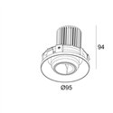 Delta Light ENTERO RD-M TRIMLESS WALLWASH Inbouwspot