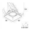Delta Light ENTERO SQ-M TRIMLESS TW Built in spot