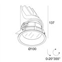 Delta Light ENTERO RD-M IP SOFT Inbouwspot