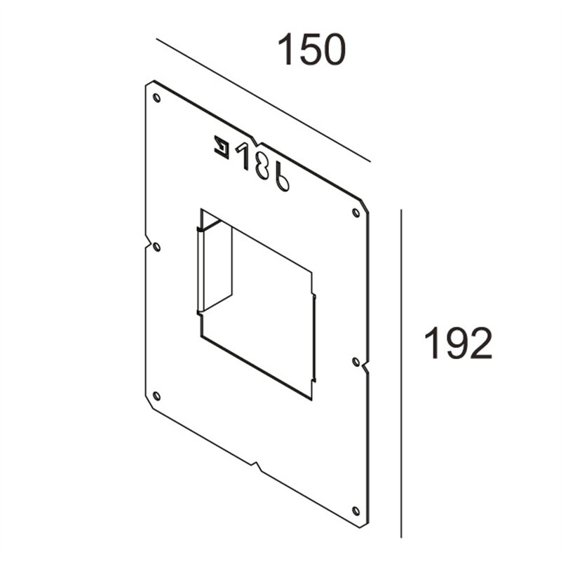 Delta Light PLASTERKIT 186