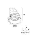 Delta Light Entero Rd-S Soft Inbouwspot
