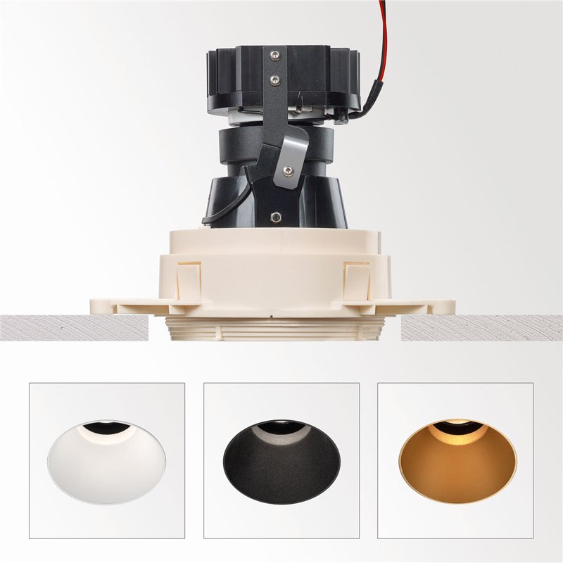 Delta Light Imax II Round Adjustable Trimless Lp Inbouwspot